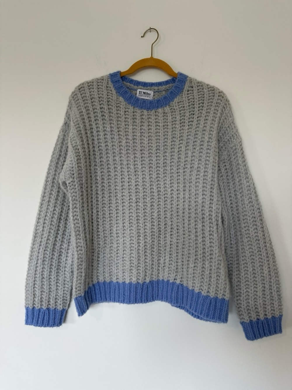 27 Miles Malibu Large Cashmere Sweater